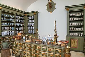 Historische Apotheke im Deutschen Museum. Copyright: Deutsches Museum, München. 