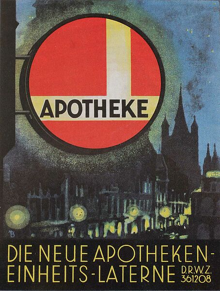 Deutsches Apothekenmuseum -Zur Geschichte des Apothekenwahrzeichens