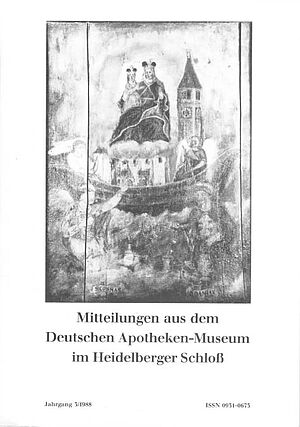 Titelbild der Mitteilungen Jahrgang 3 von 1988