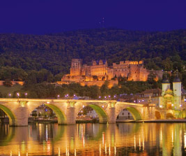 Heidelberg bei Nacht